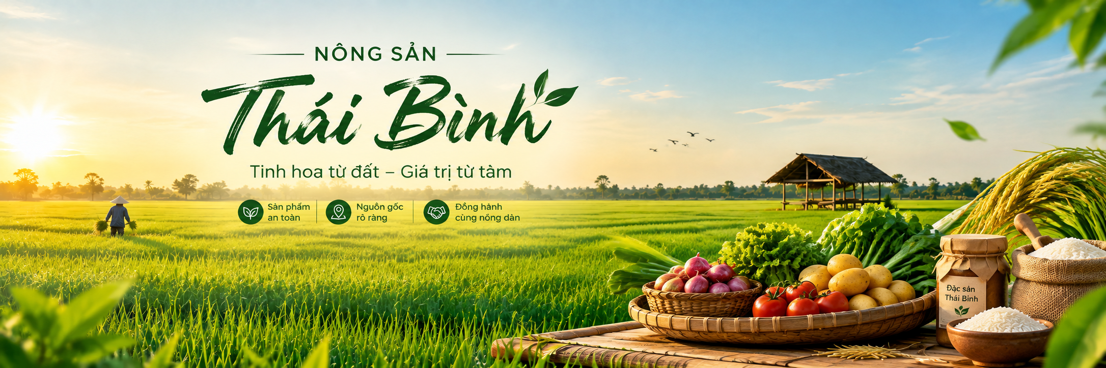 Nông sản Thái Bình, tinh hoa từ đất - giá trị từ tâm
